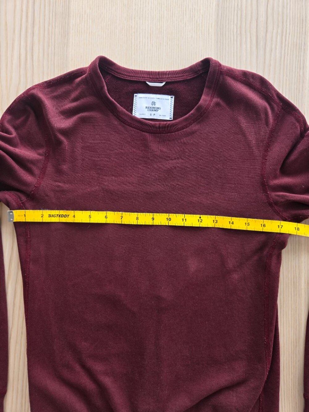 Reigning Champ Terry Crewneck - Picture 3 of 6